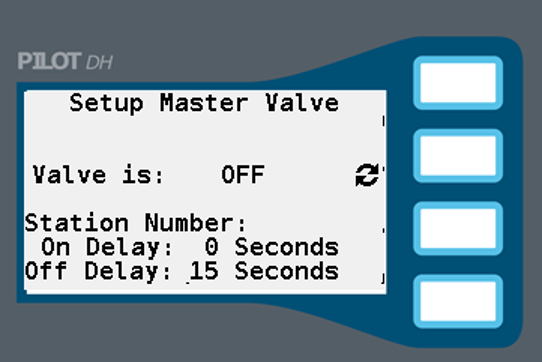 Master Valve Screen