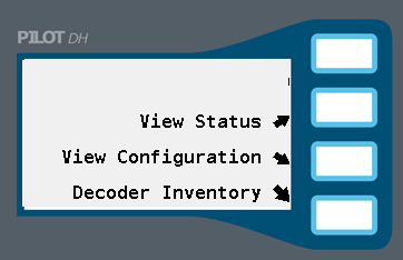 Image of the screen with View Configuration screen shown.