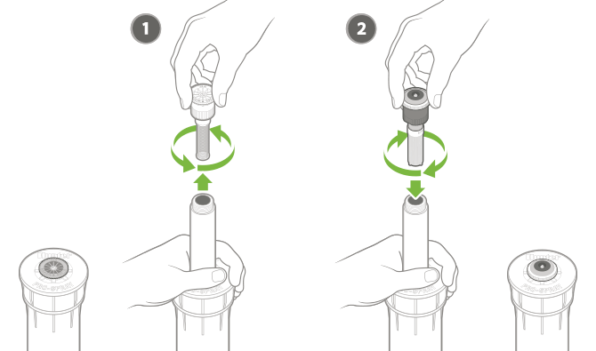 MP Rotator Nozzle Replace