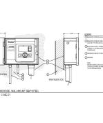 CAD - ACC2 Decoder Wall Mount Gray Steel thumbnail