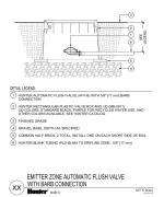 CAD - Automatic flush valve with barb connection thumbnail