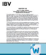 IBV Written Specification thumbnail