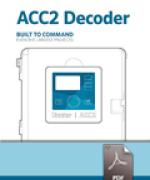 ACC2 Decoder Owner's Manual  thumbnail