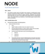 NODE Written Specification thumbnail