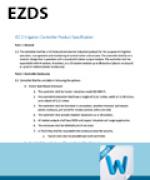 EZDS Written Specification thumbnail