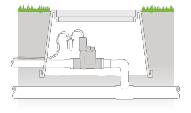 Cleaning debris from an irrigation Valve